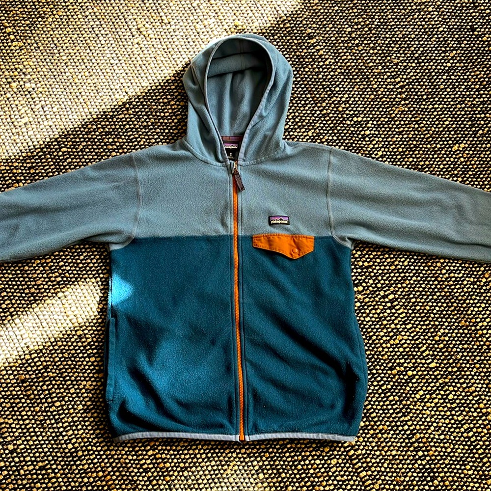 Patagonia synchilla snap-t zip up hoodie